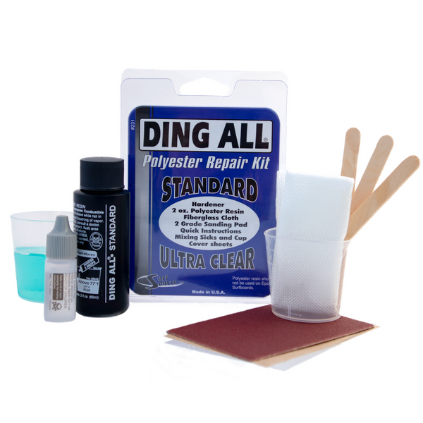 Ding All Standard Polyester Resin Repair Kit - 2 oz