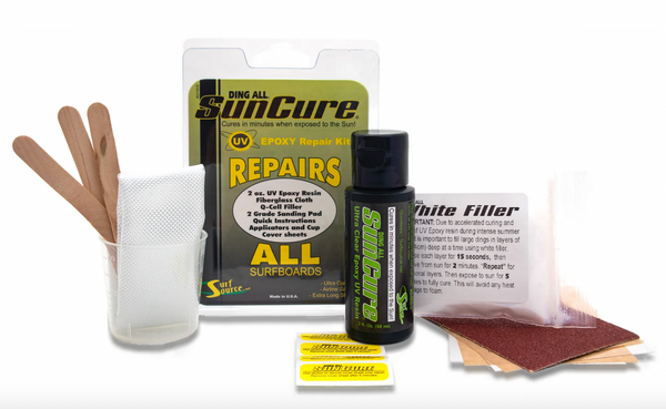 Ding All Sun Cure Epoxy Surfboard Repair Kit