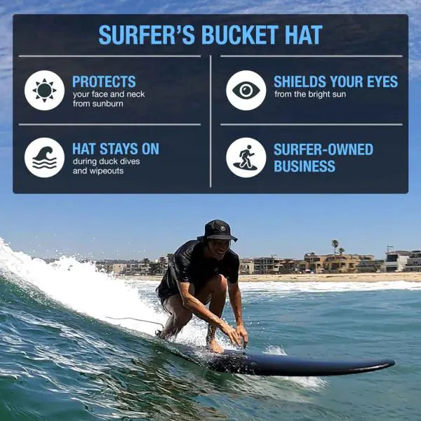 Ho Stevie! Surf Bucket Hat