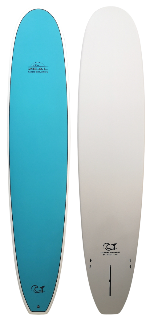 9'0 83L or 9'6 92L Zeal Longboard Wave Whale